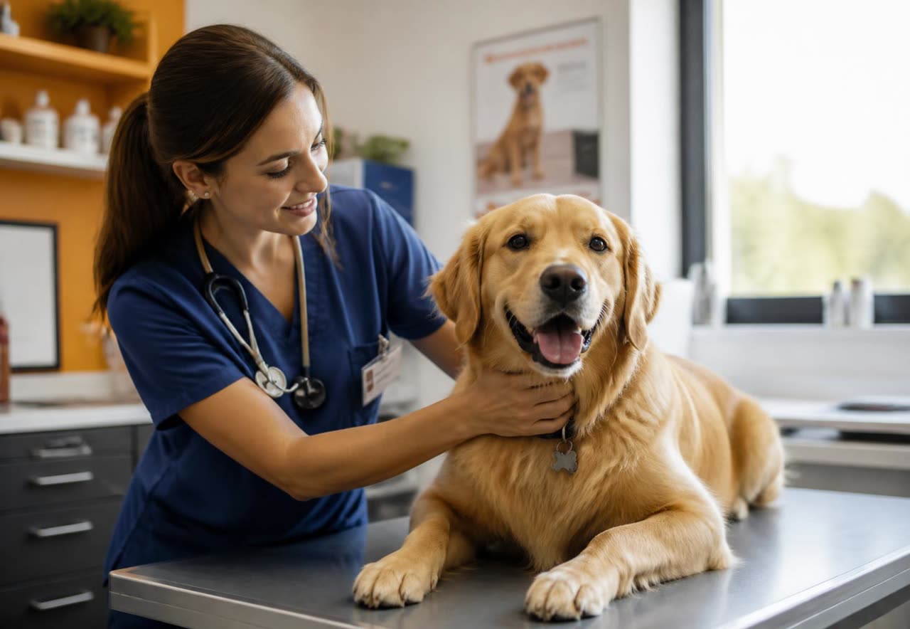 Página inicial do website Consultório Veterinário São Bernardo